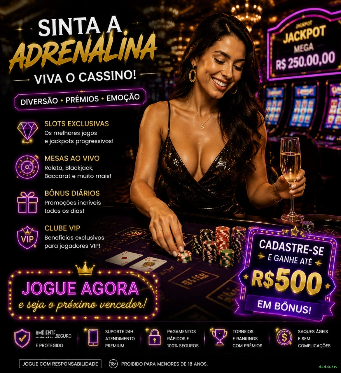 Dicas de Slots 4444win